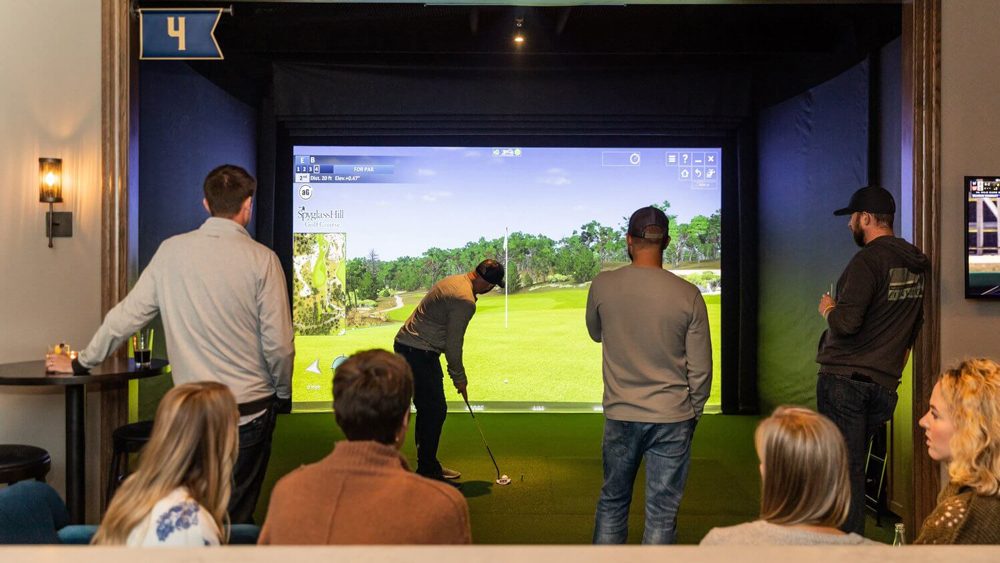 Indoor Commercial Golf Simulators