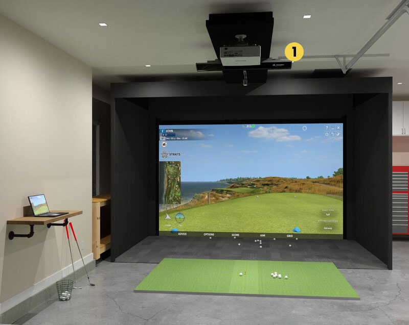3Trak™ Machine Vision Launch Monitor