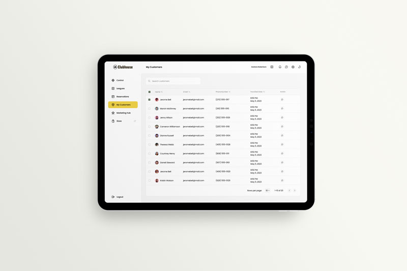 Communicate To Your Golfers With On-Screen Messages